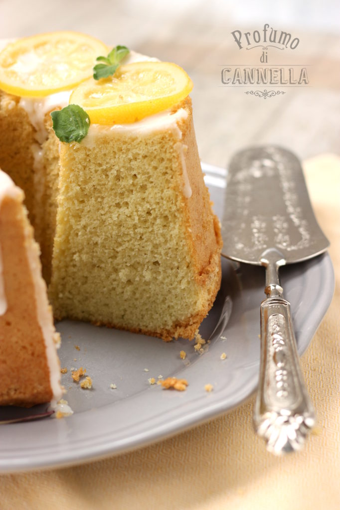 Chiffon cake al limone